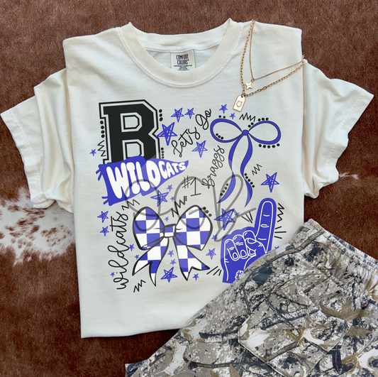 Spirit Collage | Braggs Wildcats