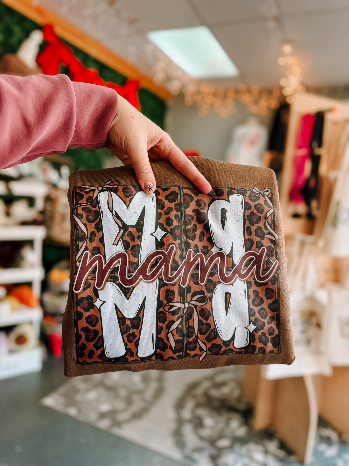 Leopard Mama - Army Brown SW