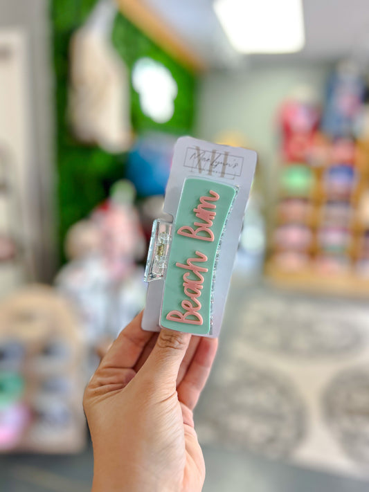 Beach Bum - Hair Clip