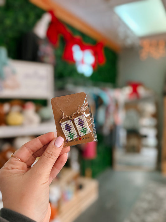 Purple Flower Design {med}