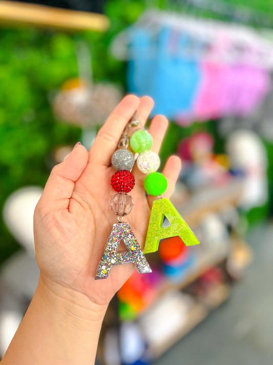 A {beaded keychain}