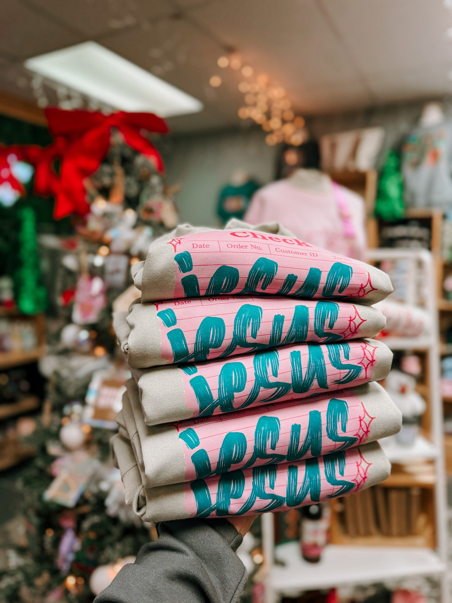 Jesus Saves I Spend - Sand SW