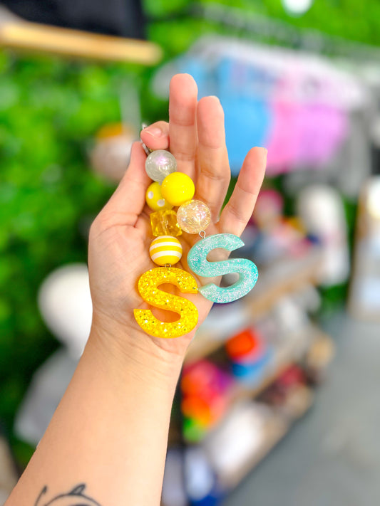 S {beaded keychain}