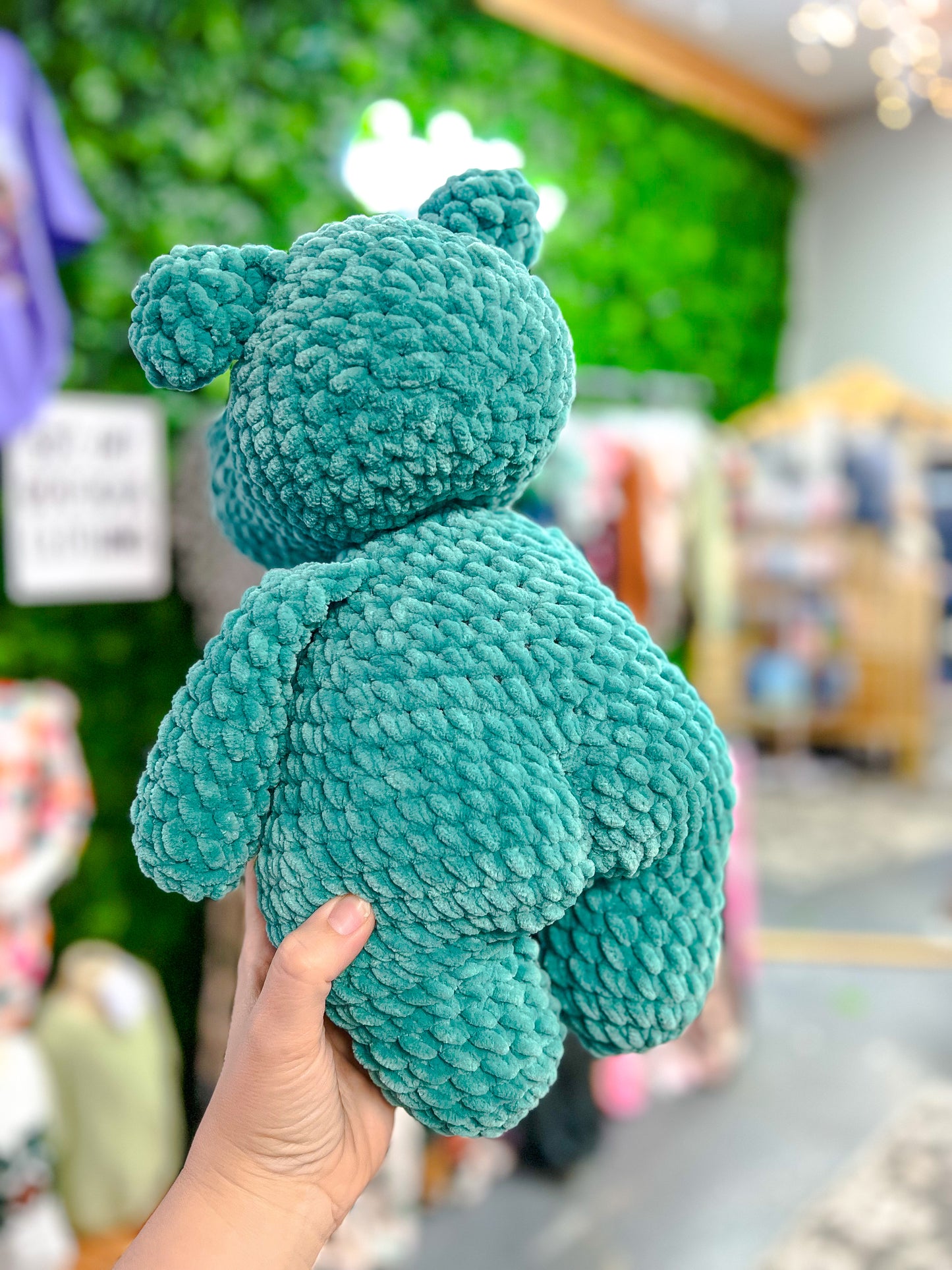 teal bootylicious hippo