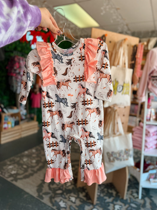 Horse Heaven Romper