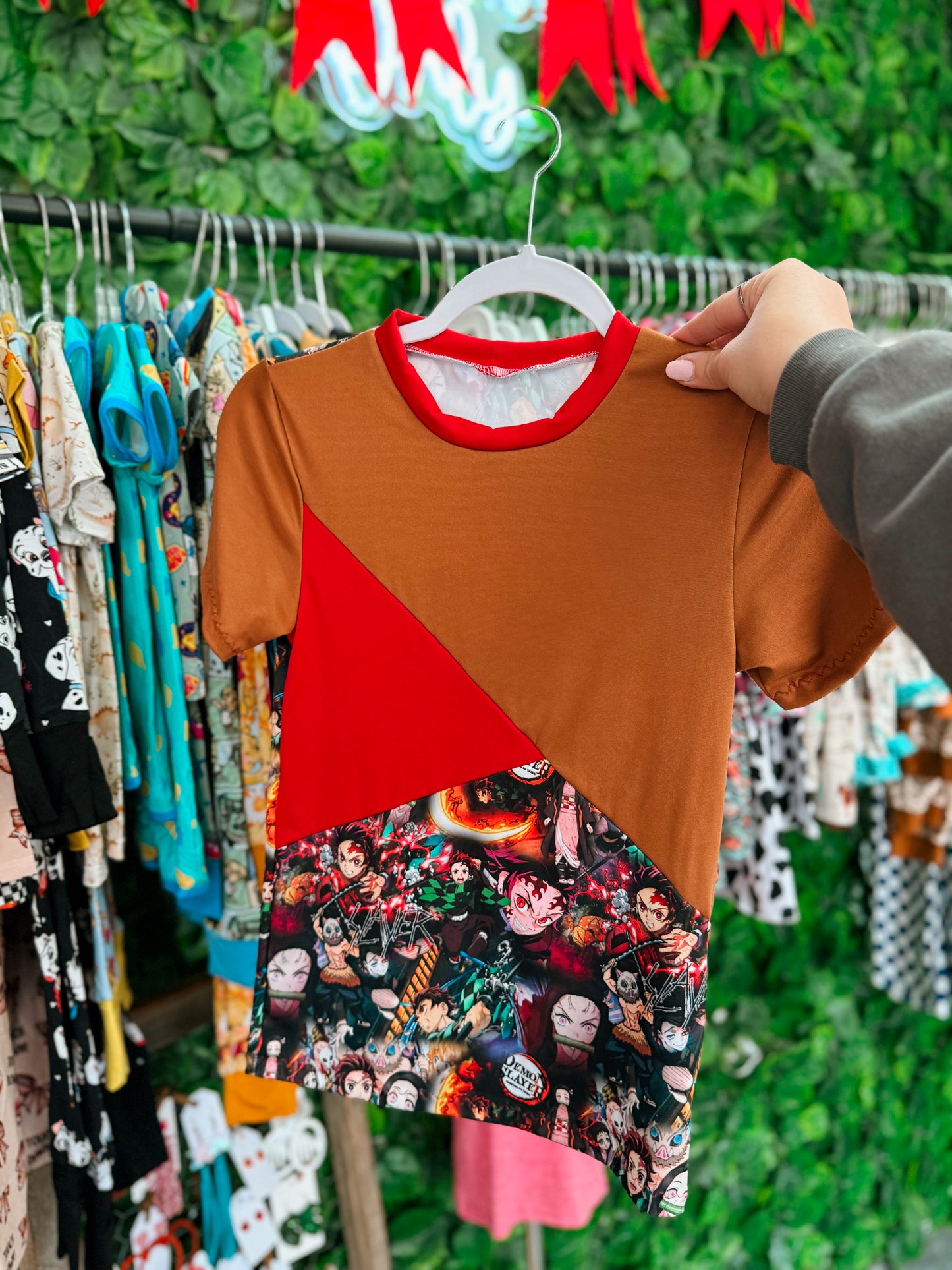 Handmade Demon Slayer Shirt - 8