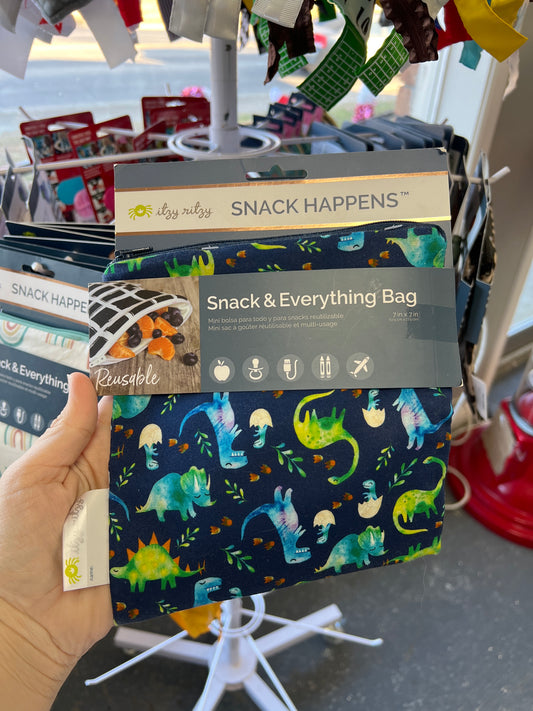 SNACK AND EVERYTHING BAG/DINOS