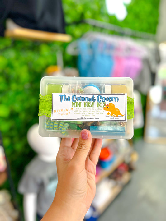 Mini Busy Box - Dinosaur