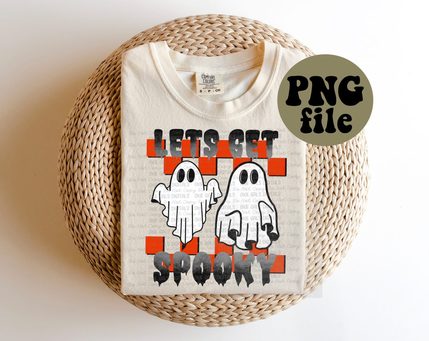 Let’s Get Spooky Digital Download | PNG File
