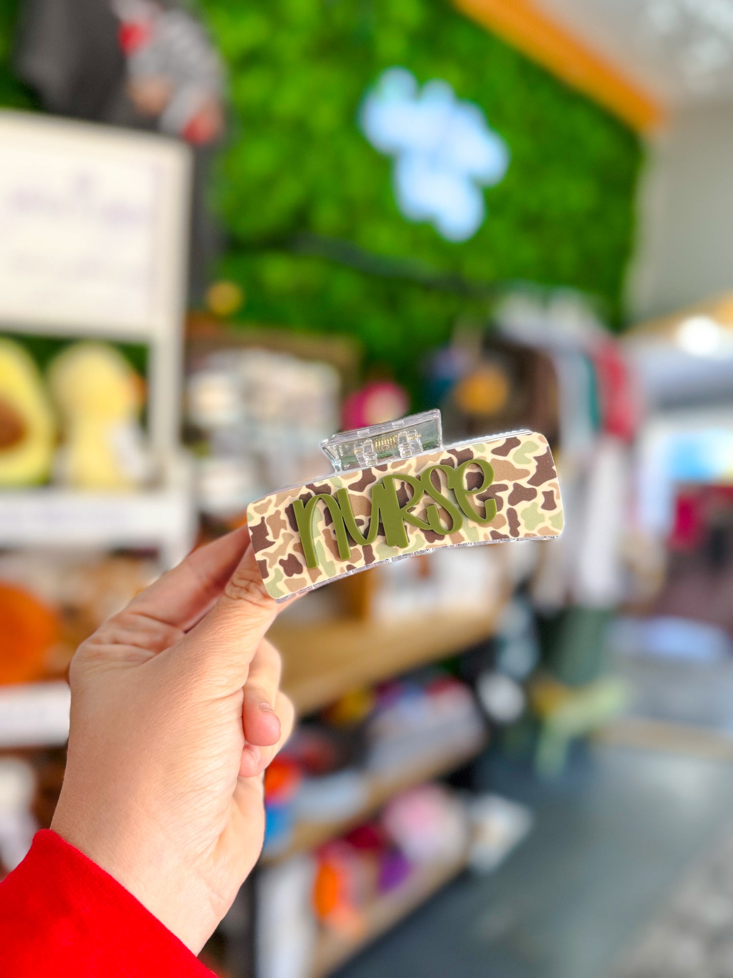 Nurse Camo - Hair Clip