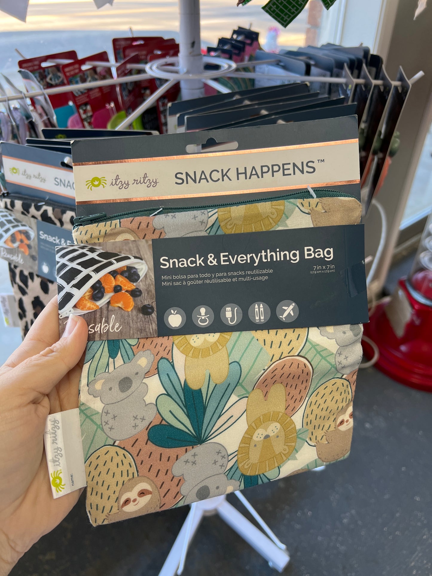 SNACK AND EVERYTHING BAG/SAFARI