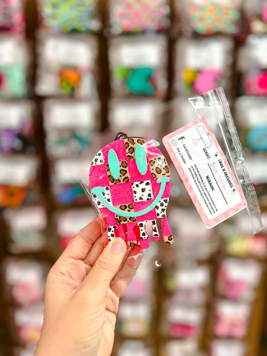 Drippy Smile Pink - Blue Collar