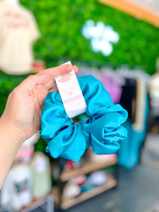 Teal Scrunchie