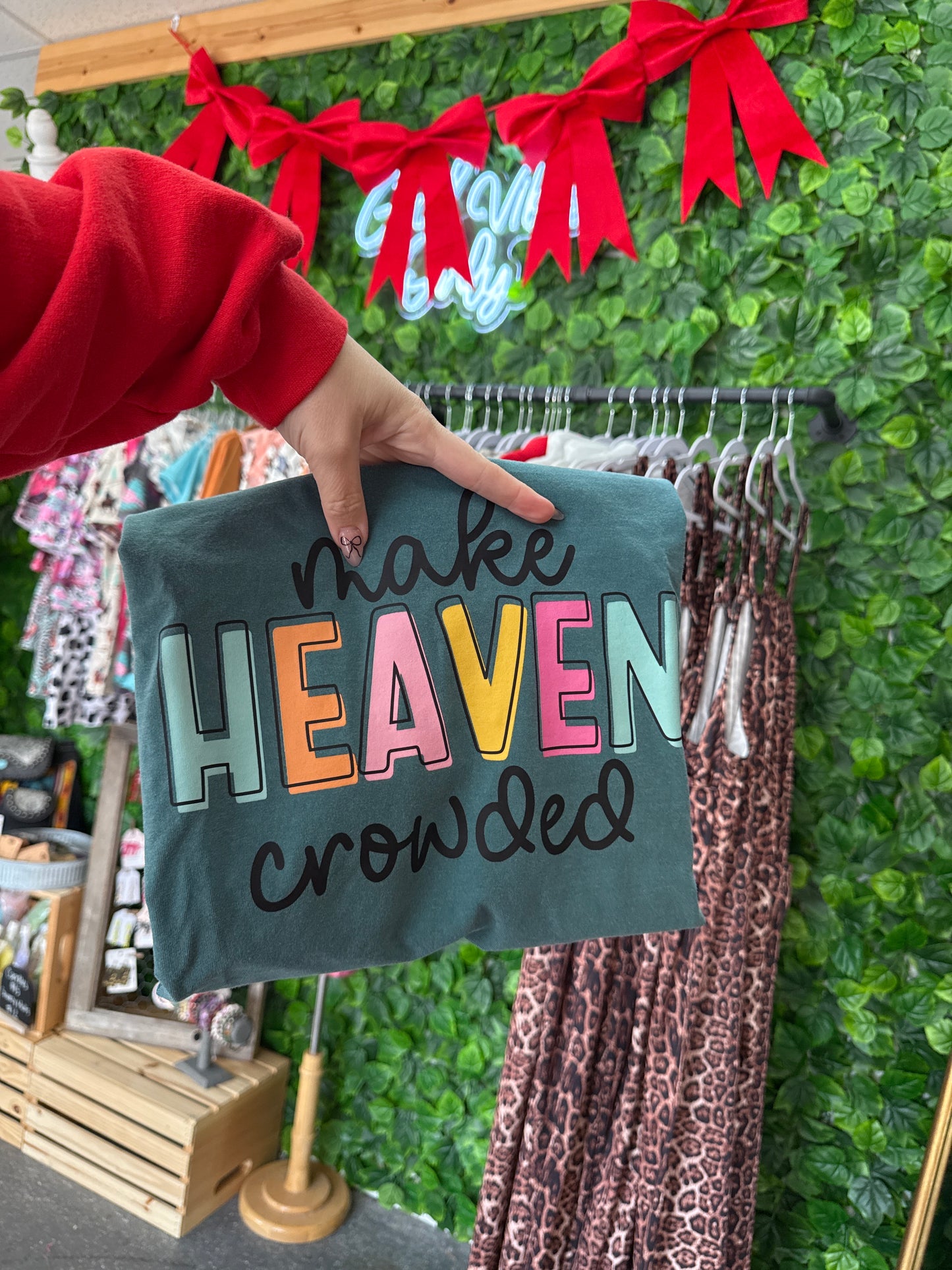 MAKE HEAVEN CROWDED - Emerald