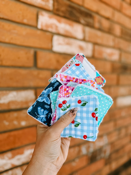 re-useable makeup cloths {3pk]