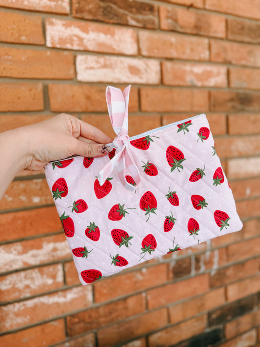 Bible/Book Case - Strawberries