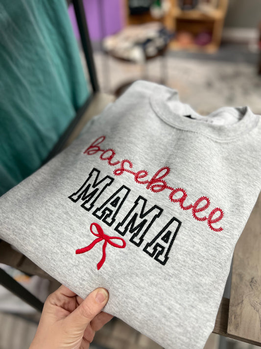 Baseball Mama - Ash SW