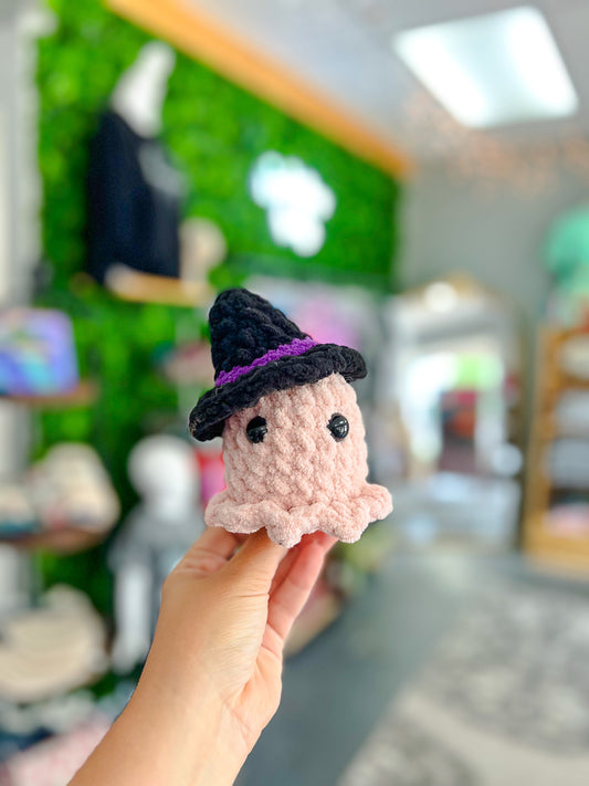 pink witch ghost