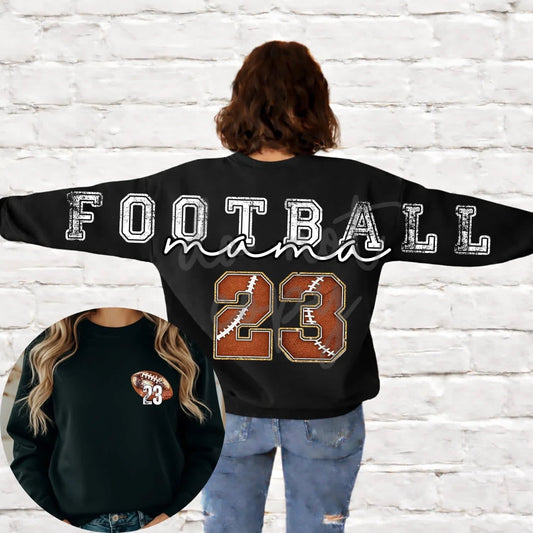 Front + Large Back Word Sweatshirts