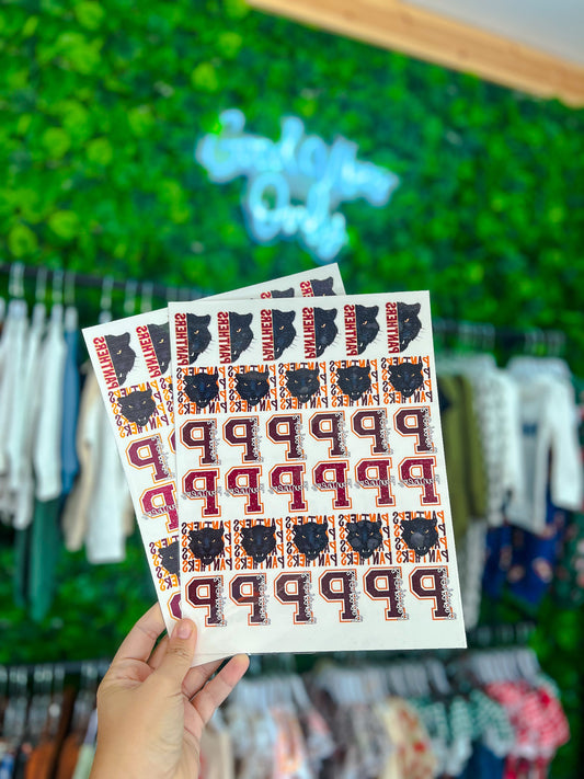 Temp Tattoo Sheets