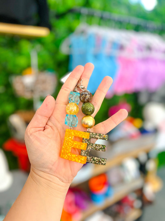 E {beaded keychain}