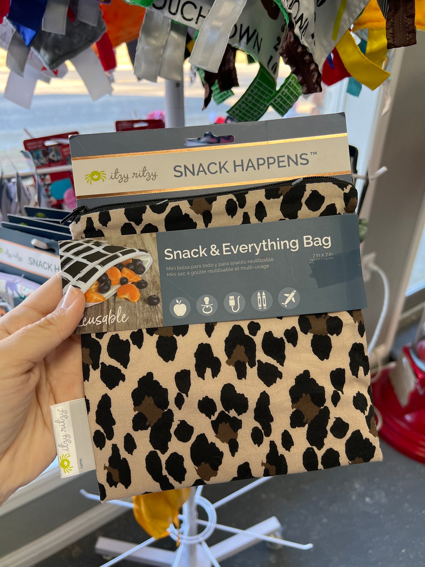 SNACK AND EVERYTHING BAG/LEOPARD