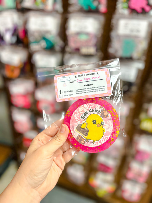 Side Chick Cardstock - Pink Apple Punch