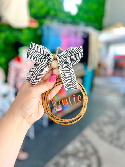 Auntie - Car Charm