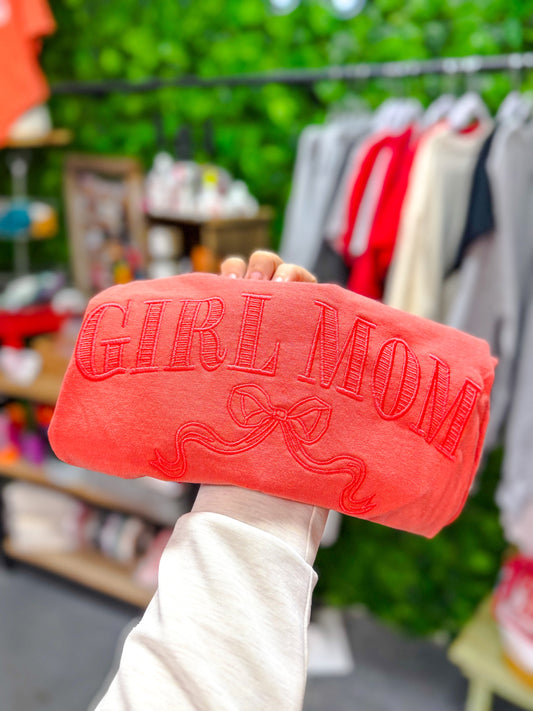 Girl Mom w/ Bow