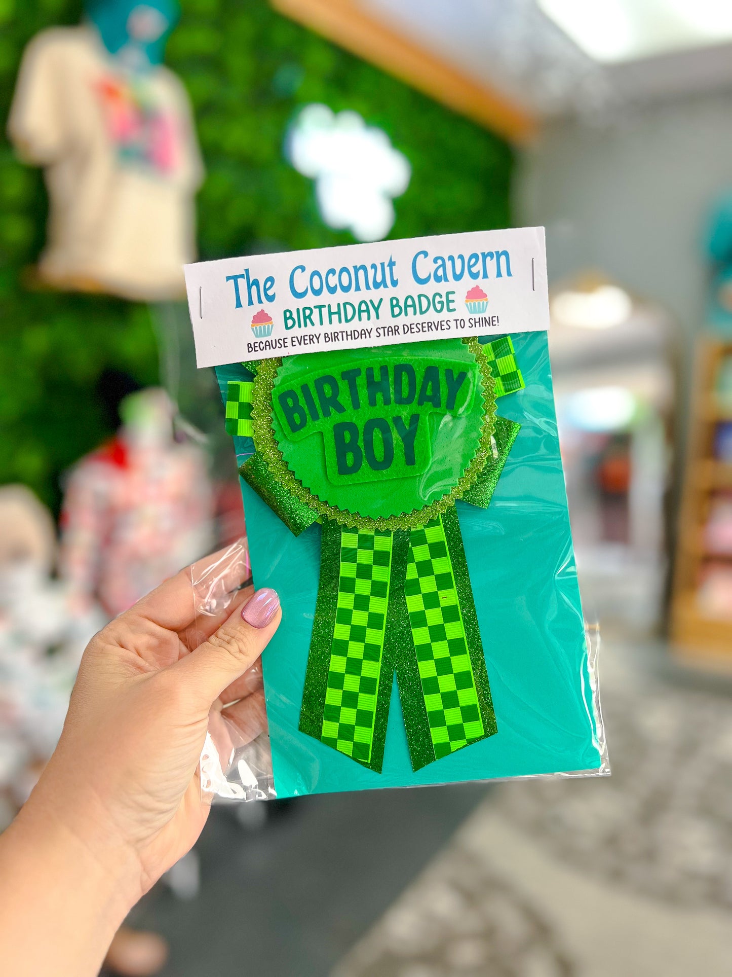 Birthday Badge - Birthday Boy - Green