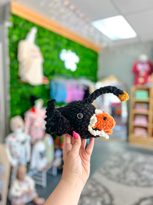 Angler Fish w/ orange fish