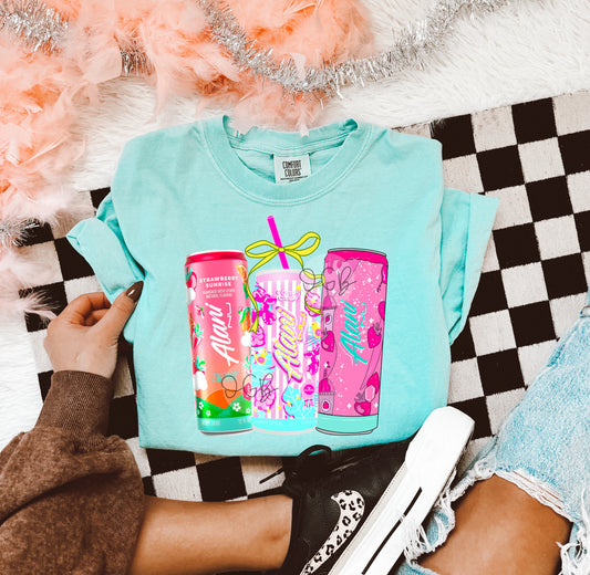 a l a n i trio - strawberry sun/cotton candy/pink slush