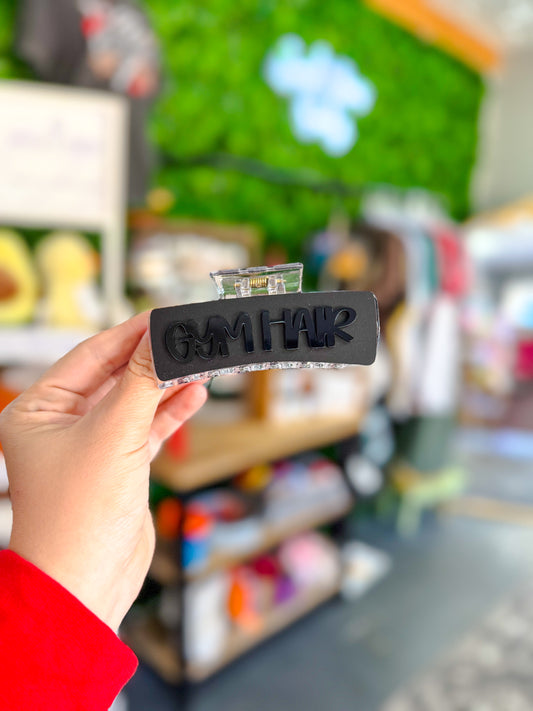 Gym Hair (black) - Hair Clip