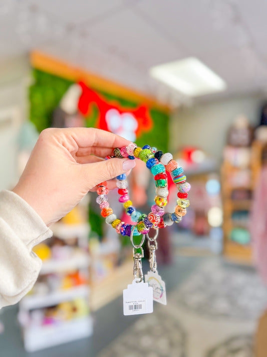 Beaded Wristlet - Multicolor