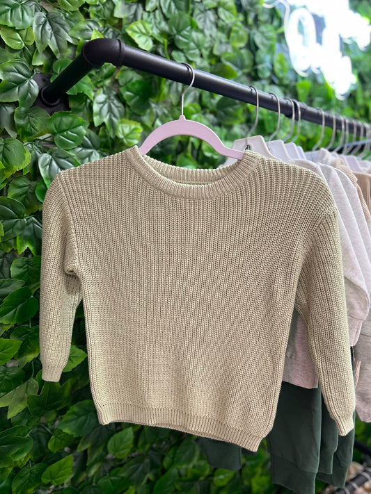 Knit Sweater - Sage