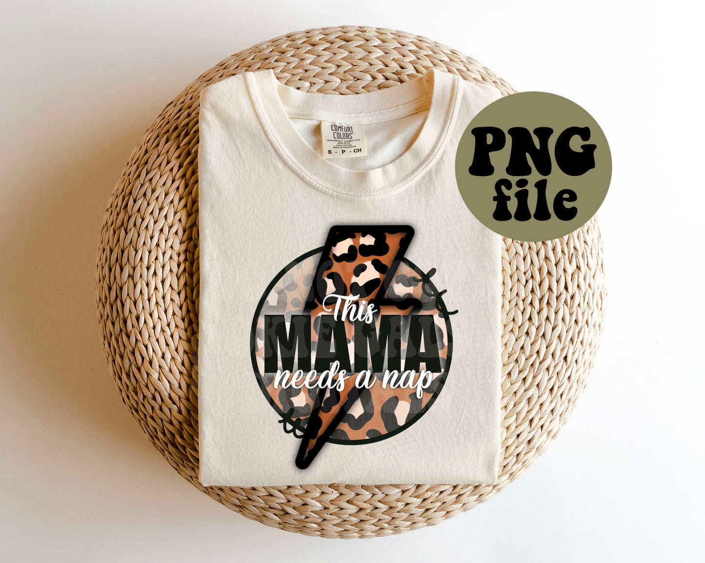 This Mama Needs A Nap Digital Download | PNG File