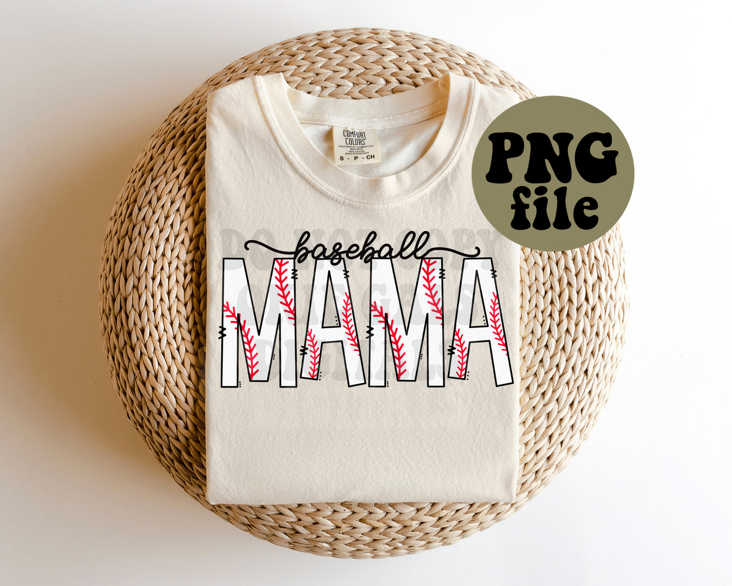 Baseball Mama Digital Download | PNG File