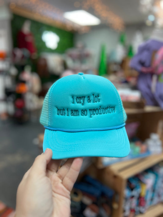 TURQUIOISE TRUCKER I CRY ALOT