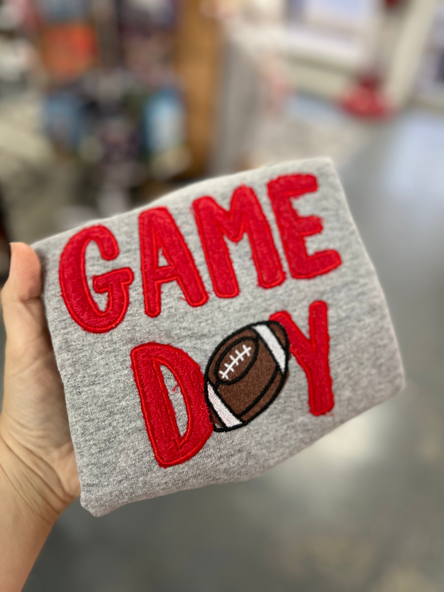 2T GRAY SWEATSHIRT GAME DAY