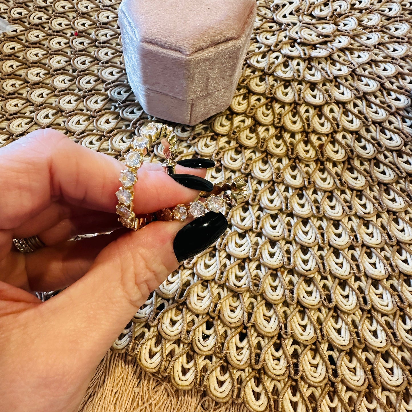 Brielle Luxe Hoop Earrings