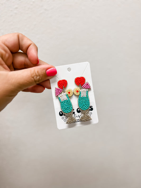 Drink Earrings