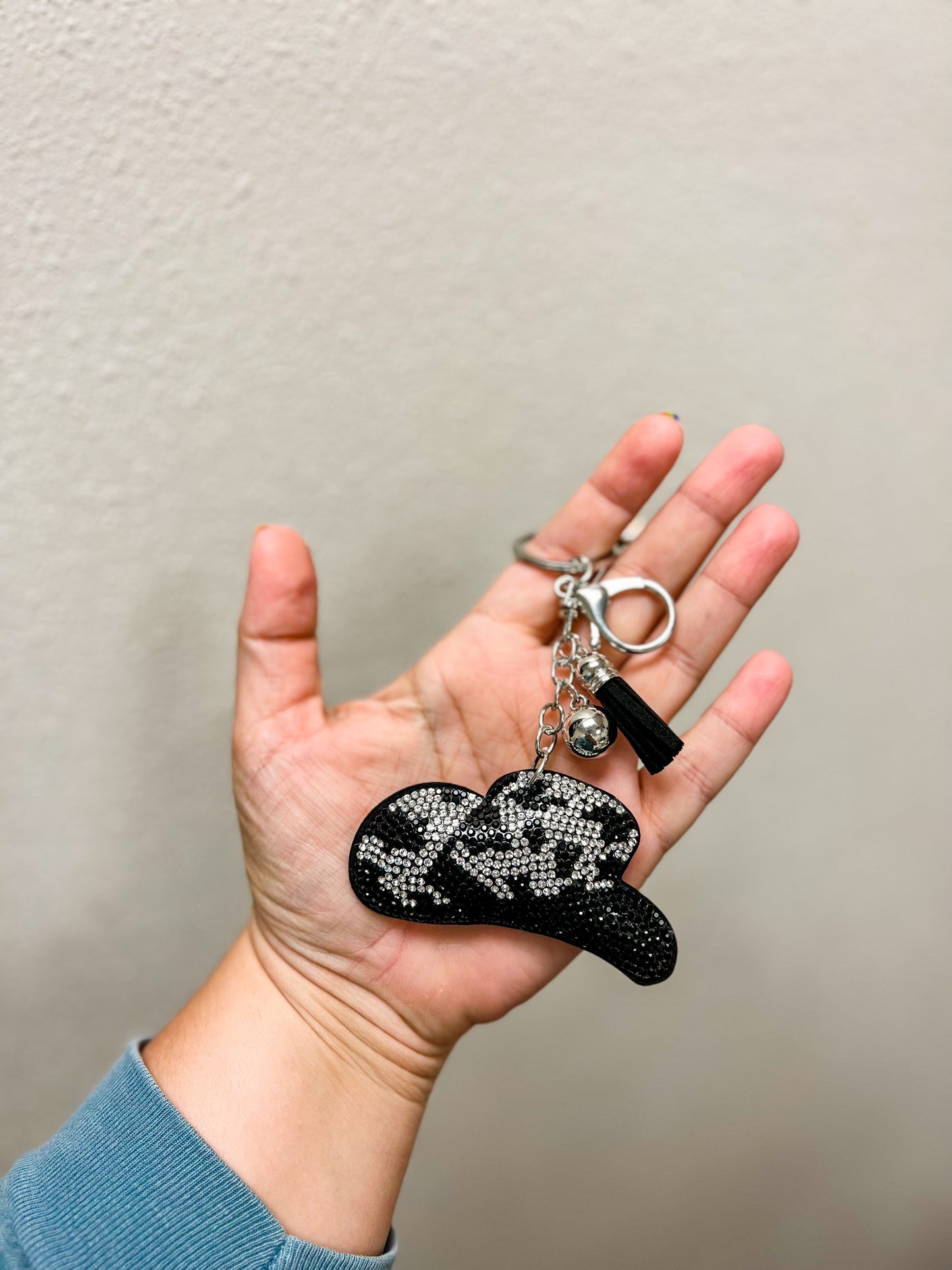 Stone Hat Keychain