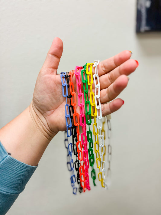 Yellow Linked Chain