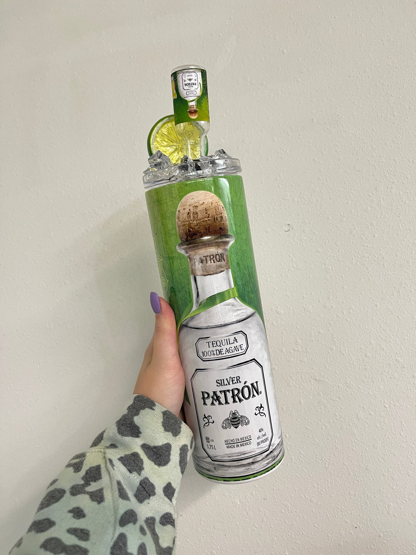 Tequila lime tumbler