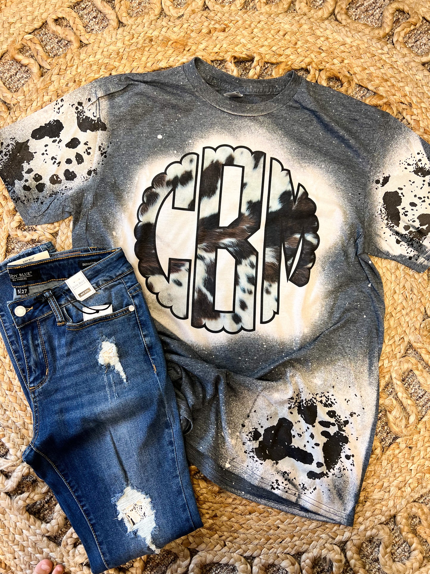 Cowhide Monogram