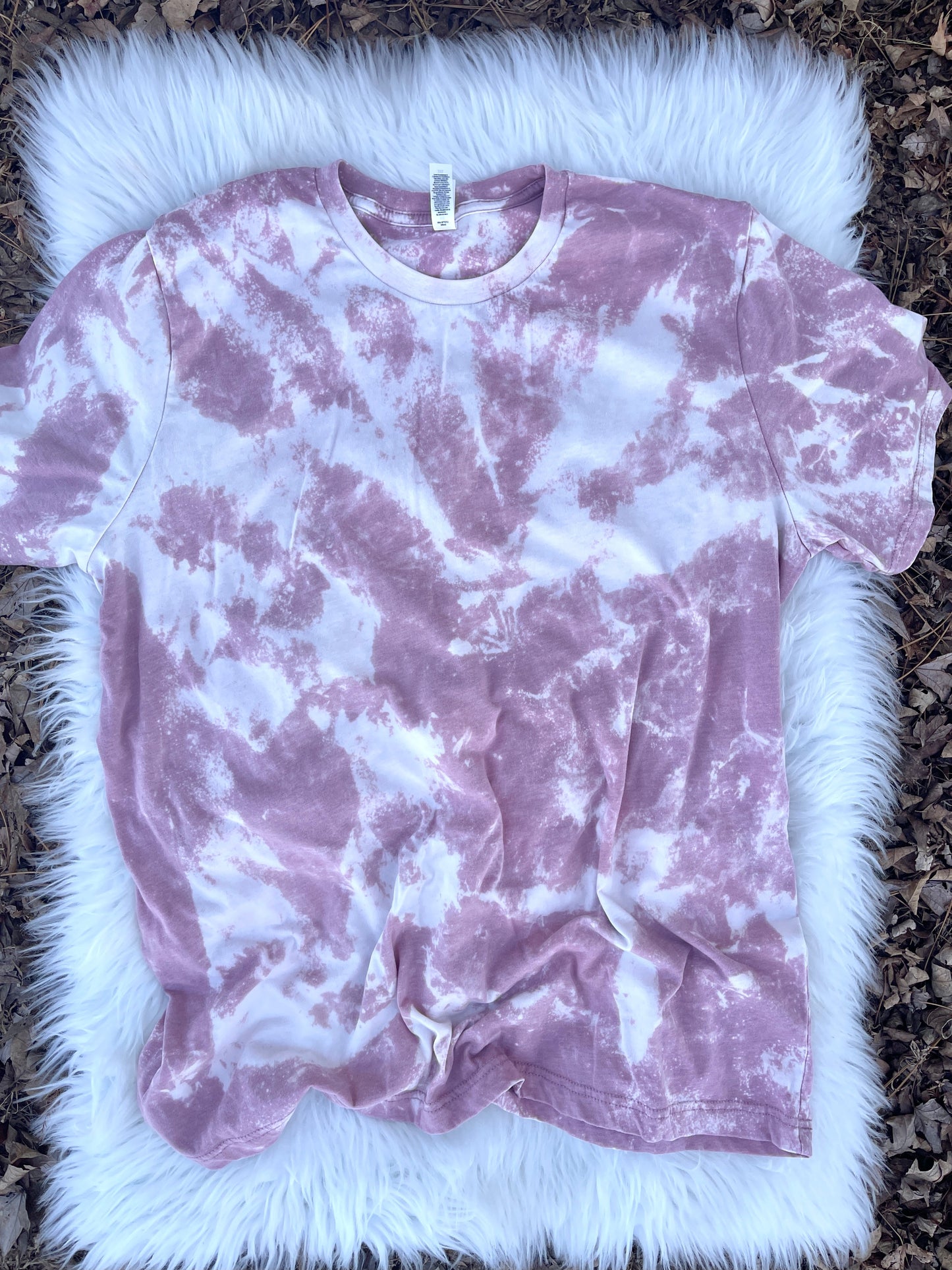 Mauve Acid Washed Tshirt